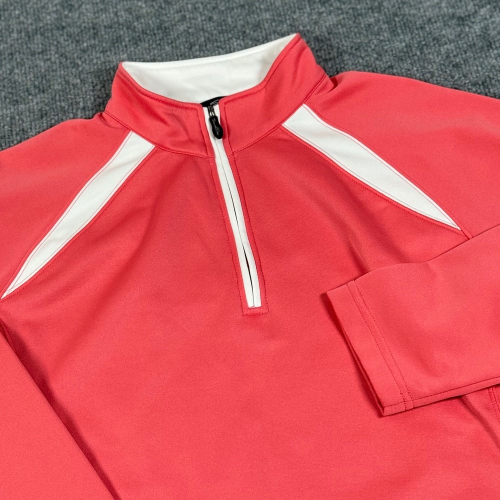 Second Skin Medium Performance Quarter Zip Pullover Performance Golf Tennis‎ Top